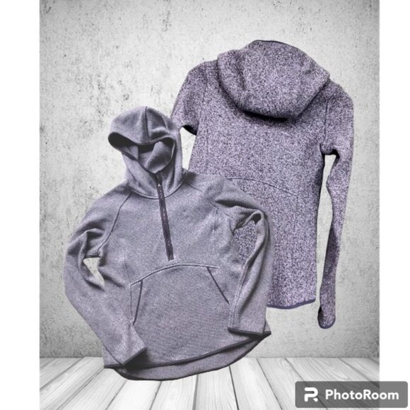 Cute Lululemon Fleece and Thank you Pullover Top in Heathered Smoky Blush - Picture 8 of 14